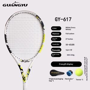 <span class=keywords><strong>Raquette</strong></span> <span class=keywords><strong>de</strong></span> tennis professionnelle tout carbone pour hommes et femmes, logo personnalisable, <span class=keywords><strong>raquette</strong></span> <span class=keywords><strong>de</strong></span> tennis légère en fibre <span class=keywords><strong>de</strong></span> carbone - Product Image 5