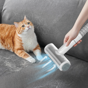 Multifunctionele huisdierverzorgingsstofzuiger, ABS-plastic, efficiënte vachtverwijdering, duurzame latexbatterij voor katten en kleine honden - Product Image 4