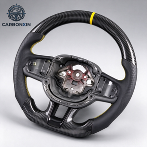 Volante de Fibra de Carbono Forjado para Volvo Xc60 Xc70 Xc90 C30 V40 V60 V70 V90 S40 S60 S80 S90 2016 2024 - Product Image 3