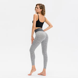 Polyester Spandex Scrunch Butt Femmes Yoga Pantalon Gym Leggings - Product Image 5