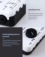 JOYO MOMIX PRO Mixeur audio stéréo pour diffusion en direct, synchronisation audio-vidéo, carte son portable, enregistrement de guitare, microphone, clavier