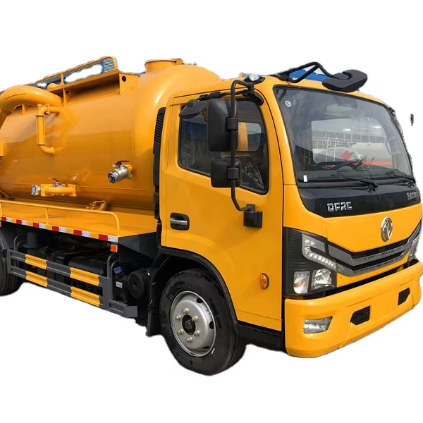 Dongfeng Duolika, очистка и всасывание сточных вод, 11 тонн, муниципальная санитария