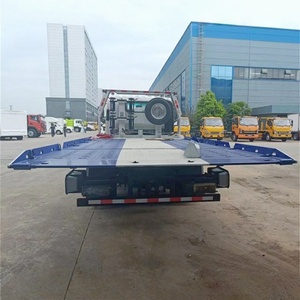 Nouveau camion de dépannage à plateau plat ISUZ-U KV100 Diesel Manuel pour le sauvetage routier Disponible à la vente - Product Image 5