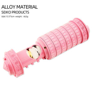 El código <span class=keywords><strong>Da</strong></span> <span class=keywords><strong>Vinci</strong></span> Cryptex, regalos de Navidad PARA EL Día de San Valentín, caja personalizada para novia, novio, regalo de cumpleaños, artesanía de metal - Product Image 2