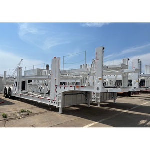 Semirremolque de acero de 2 ejes ZW GROUP, portador de <span class=keywords><strong>coche</strong></span> de doble cubierta para <span class=keywords><strong>transporte</strong></span> eficiente de coches - Product Image 3