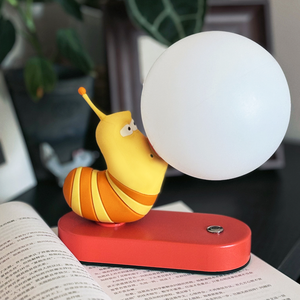Funny Bugs Children's Room Night Light Admite una pulsación larga para abrir <span class=keywords><strong>el</strong></span> modo <span class=keywords><strong>de</strong></span> atenuación infinita - Product Image 3