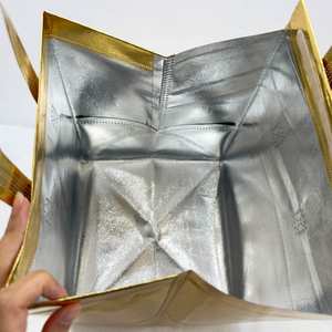 Sac isotherme jetable en tissu non tissé avec isolation en feuille d'aluminium pour boissons et aliments à emporter – Grande Vente - Product Image 3