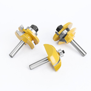 Fraise à bois Lavie 10 mm à 2 dents pour la découpe de portes et de cadres de meubles en bois - Product Image 1