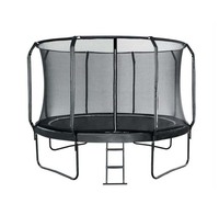 Trampolín Profesional de 16 pies para Fitness, Uso en Exteriores, Estructura Resistente para Niños, Trampolín de 14 pies para Gimnasio, Directo de Fábrica