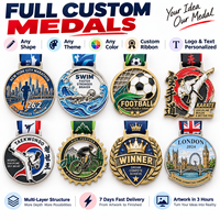 Médaille personnalisée multisports en alliage de zinc, pour football, soccer, basketball, avec émail souple, pour tournois d'équipes, fournisseur en gros