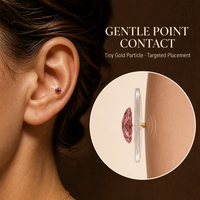 Ensemble de Patchs Colorés Mixtes pour Points d'Acupression Auriculaire - Kit de Thérapie de Relaxation par Pression des Points d'Acupression pour les Soins Auriculaires - Vente Directe Usine