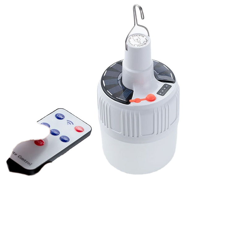 Rechargeable Solar Powered 30W LED Bulb IP68 Waterproof 270 Beam Angle ...