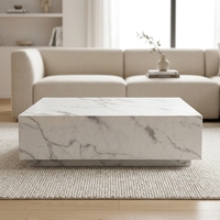 Commande en gros de tables basses et tables d'appoint contemporaines en MDF et papier 3D, écologiques, pour salon et mobilier de maison