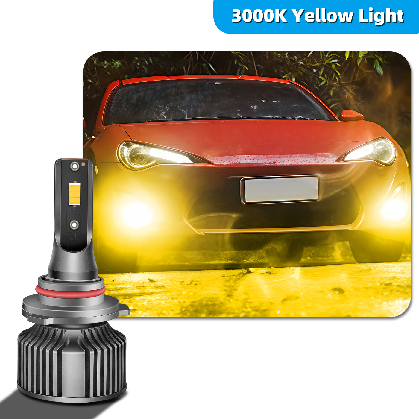 Lumière jaune 3000K