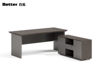 Meubles de bureau exécutifs ergonomiques modernes en bois, bureau exécutif + armoire + chaise + table de café, ensemble de meubles de bureau