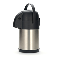 Carafe isotherme sous vide en acier inoxydable double paroi 1,9 litre, 4 tailles, anti-fuite, portable, isolation longue durée