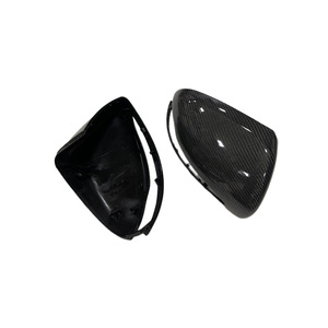 Coques de rétroviseurs en fibre de carbone Xingbaiwang pour Mercedes-Benz Classe C, Classe E, GLC, CLS, ensemble complet, remplacement décoratif - Product Image 2