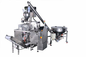 Completamente automatico elettrico guidato verticale pesatura sistema di imballaggio ad alta efficienza alta rigidità per le industrie alimentari lattine casse - Product Image 2