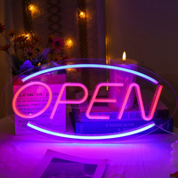 Enseignes néon LED personnalisées pour centres commerciaux, bars, salons de beauté, salons de coiffure, décoration, prise USB 5V, multicolores, vente en gros pour entreprises