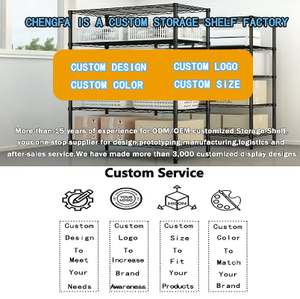 כיתה תעשייתית ארבע שכבה מגולוון מתכווננת חוט פלדה מערכת מודולרית עבור אנטי-סטטיים מפעלים - Product Image 2