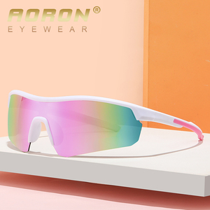 1007 Aoron Factory, venta al por mayor, marco pequeño, protección UV TR90, <span class=keywords><strong>gafas</strong></span> para correr para niños, <span class=keywords><strong>gafas</strong></span> de sol deportivas polarizadas para niños - Product Image 2