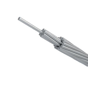 Cường độ cao <span class=keywords><strong>acsr</strong></span> rắn Trần dây dẫn thép-lõi nhôm bị mắc kẹt dây điện áp thấp xlpe cho đường dây truyền tải trên không - Product Image 3