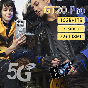 New GT20 Pro 7.3-inch <span class=keywords><strong>Android</strong></span> 14 điện thoại thông minh Màn hình OLED 16 + 1t chi phí thấp xuyên biên giới chúng tôi toàn cầu có sẵn - Product Image 3