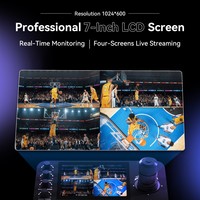 Paquete de Cámara PTZ 4K de Grado Profesional y Controlador de Joystick -- Seguimiento Automático por IA con Zoom 12x/20x para Transmisión en Vivo de Iglesias y Conferencias