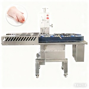 Baquetas <span class=keywords><strong>de</strong></span> <span class=keywords><strong>pollo</strong></span>, trotones <span class=keywords><strong>de</strong></span> pie <span class=keywords><strong>de</strong></span> cerdo, Media Sierra dividida, piernas <span class=keywords><strong>de</strong></span> <span class=keywords><strong>pollo</strong></span>, máquina divisora, pies traseros <span class=keywords><strong>de</strong></span> cerdo, Media máquina cortadora - Product Image 3