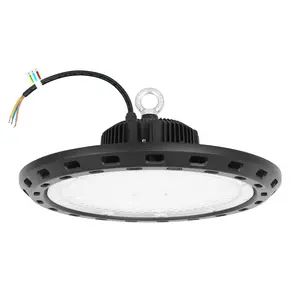 Armazém de 100w 200w ufo iluminação led, alta bay, 5000k, luz branca, ip54, à prova d'água