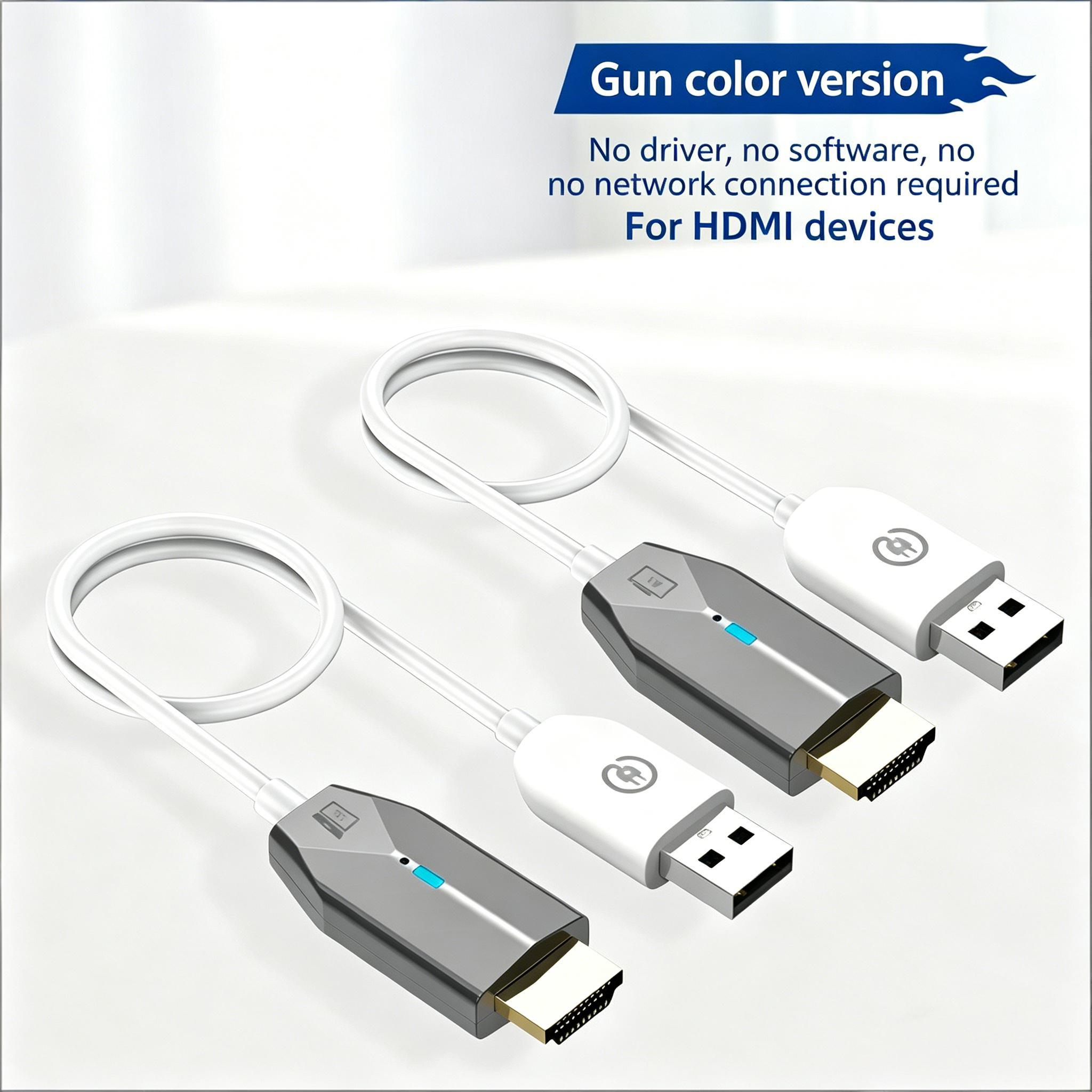 กันเมทัล: HDMI ไร้สาย รุ่นโลหะ ระยะ 30 เมตร