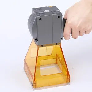 Imprimante laser Machine de gravure sur métal de marquage laser à fibre Portable portable 20w 30w Machine de marquage laser à alimentation automatique judicieuse