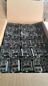 קופסאות חשמל מתכתיות של CETL קנדה, מרובעות כסופות עם פתחים, קופסת חיבור מצופה פלדה, עמידות למים בתקן IP65, קופסת שירות מרותכת מפלדה - Product Image 4