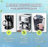 Venta caliente Tecnologías sofisticadas Eliminación de óxido excepcional Máquina de café de aceite Limpiador Tableta de limpieza