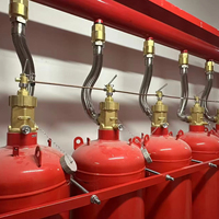 Système d'extinction d'incendie automatique au gaz FK-5-1-12 (FK5112) certifié TPED CE pour hôpital