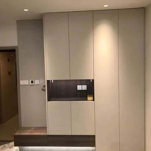 Mueble Zapatero de Madera Maciza de Tamaño Personalizado, Duradero y Moderno para el Hogar, Villa u Hotel, Mueble de Salón Ecológico - Product Image 1