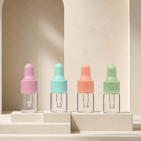Flacon compte-gouttes en verre miniature personnalisé pour testeur d'huiles essentielles