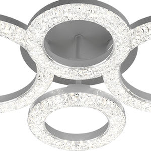 Iluminación de celo decoración accesorio de acrílico regulable Luz de techo led para dormitorio con control remoto - Product Image 6