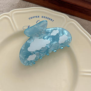 Accessoires pour cheveux haut de gamme pour femmes, grandes pinces à cheveux en acétate, série d'animaux mignons de dessin animé, pinces à cheveux en forme de griffe de <span class=keywords><strong>chien</strong></span>, pinces à cheveux Koala, pinces à cheveux - Product Image 5