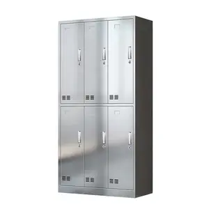 Metallkleiderschrank Edelstahl Metallschrank Personalschrank