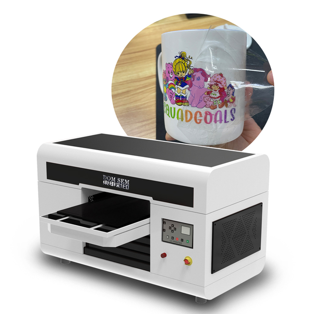 A3+ Size Uv DTF Printer with Varnish Pet Film Label Stickers Printing Machine