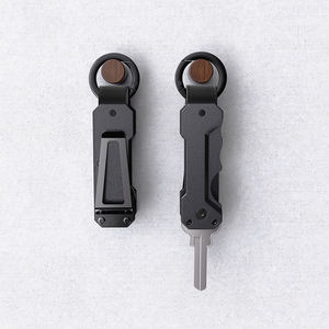 Organizzatore di Chiavi Compatto da Uomo in Alluminio Portachiavi Metallico con Portatessere Portachiavi <span class=keywords><strong>Smart</strong></span> Portafoglio per 2-6 Chiavi - Product Image 1