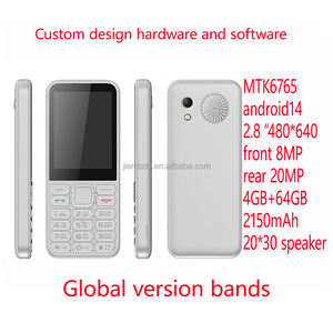 Téléphone mobile à clavier OEM ODM 4G Android USA Verizon T-mobile At&t Débloqué Wifi Hotspot Téléphone à boutons Android avec <span class=keywords><strong>Whatsapp</strong></span> - Product Image 3