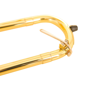 <span class=keywords><strong>Trombone</strong></span> doré électrophorétique <span class=keywords><strong>Trombone</strong></span> en laiton doré en clé de si bémol <span class=keywords><strong>Trombone</strong></span> professionnel de haute qualité TB022002 - Product Image 2