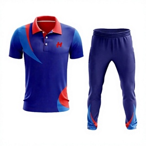 Uniforme d'équipe de cricket 100% polyester respirant imprimé à séchage rapide, vêtements de sport les plus vendus - Product Image 1