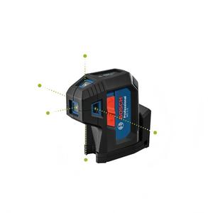 Niveau <span class=keywords><strong>laser</strong></span> rotatif <span class=keywords><strong>Bosch</strong></span> GPL5G Compact 5 points, points <span class=keywords><strong>laser</strong></span> verts très visibles, produit durable et robuste - Product Image 3