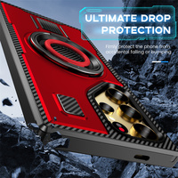 Étui de téléphone multifonctionnel, coque de protection robuste antidérapante et anti-rayures pour Samsung Galaxy S25/S25 Plus/S25 Ultra