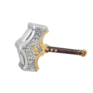 <span class=keywords><strong>Thor</strong></span> Hammer Toy Metal PU Llavero Potente 45cm 1:1 20cm Regalo realista - Product Image 1