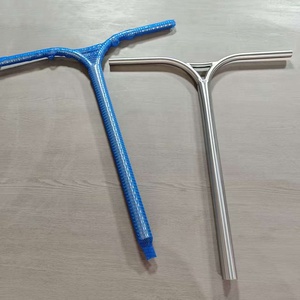 Barre en T en titane pour trottinette freestyle professionnelle, guidon en titane usiné CNC - Product Image 2