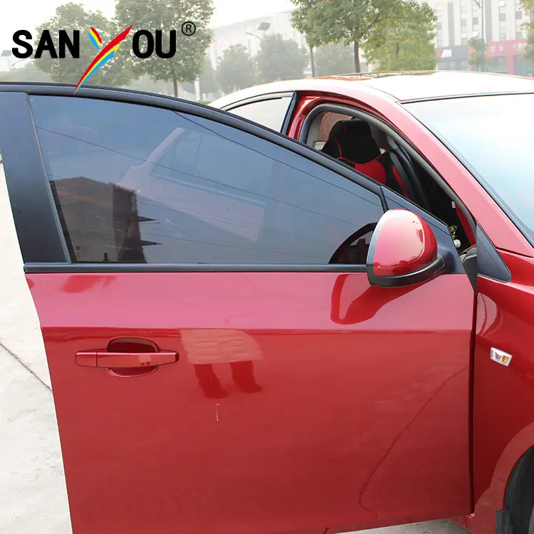 Sanyou – Film de fenêtre couleur bon marché, Film arc-en-ciel, autocollants de corps colorés, Sanyou Dissan pour la décoration de voiture, vente en gros